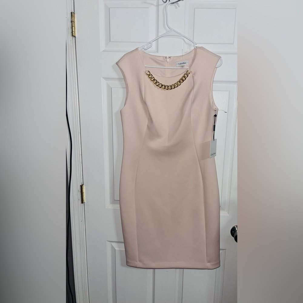 Calvin Klein Blush Mini Dress